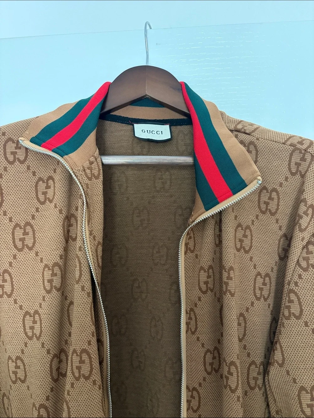 Gucci Brown Monogram GG Sweat suit